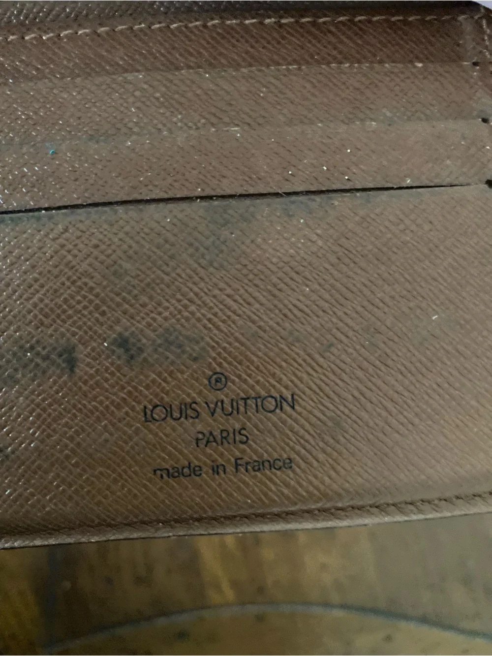 Authentic Vintage Louis Vuitton Men’s Monogram Canvas Bifold Card Holder Wallet